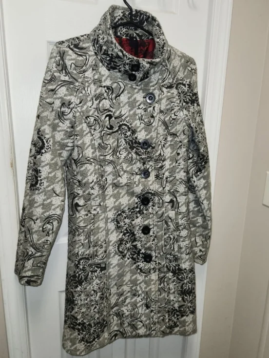 Desigual houndstooth coat - Picture 12 of 14